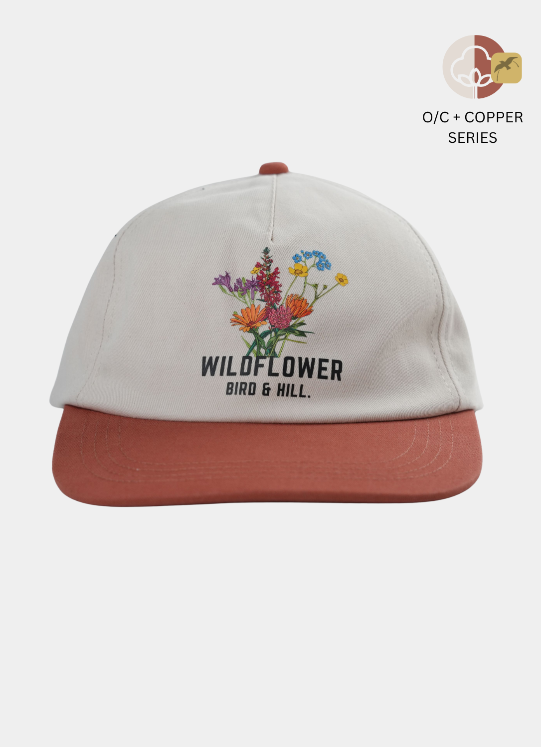 flower cotton hat by bird & hill.