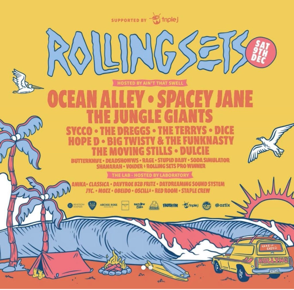 ROLLING SETS FESTIVAL - CENTRAL COAST. 9/12/23 - 10/12/23