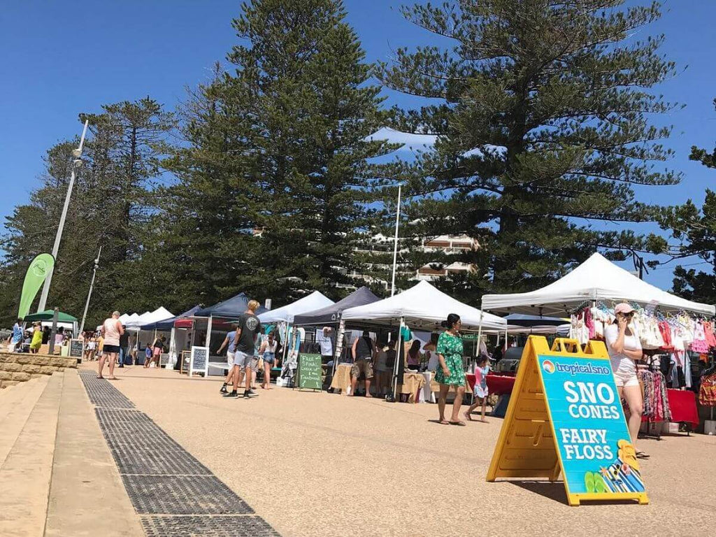 TERRIGAL BEACH MARKETS, CENTRAL COAST.