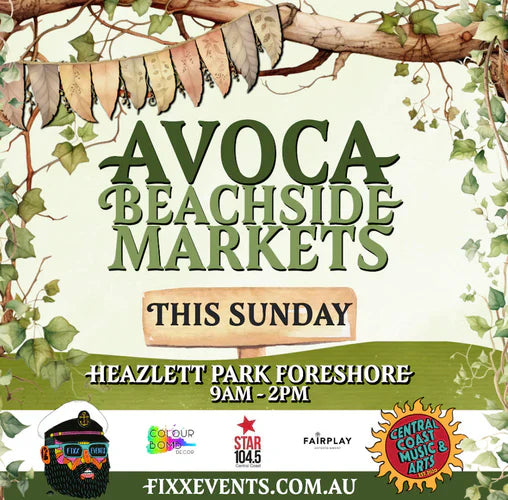 AVOCA BEACH MARKETS - CENTRAL COAST. 28/07/24