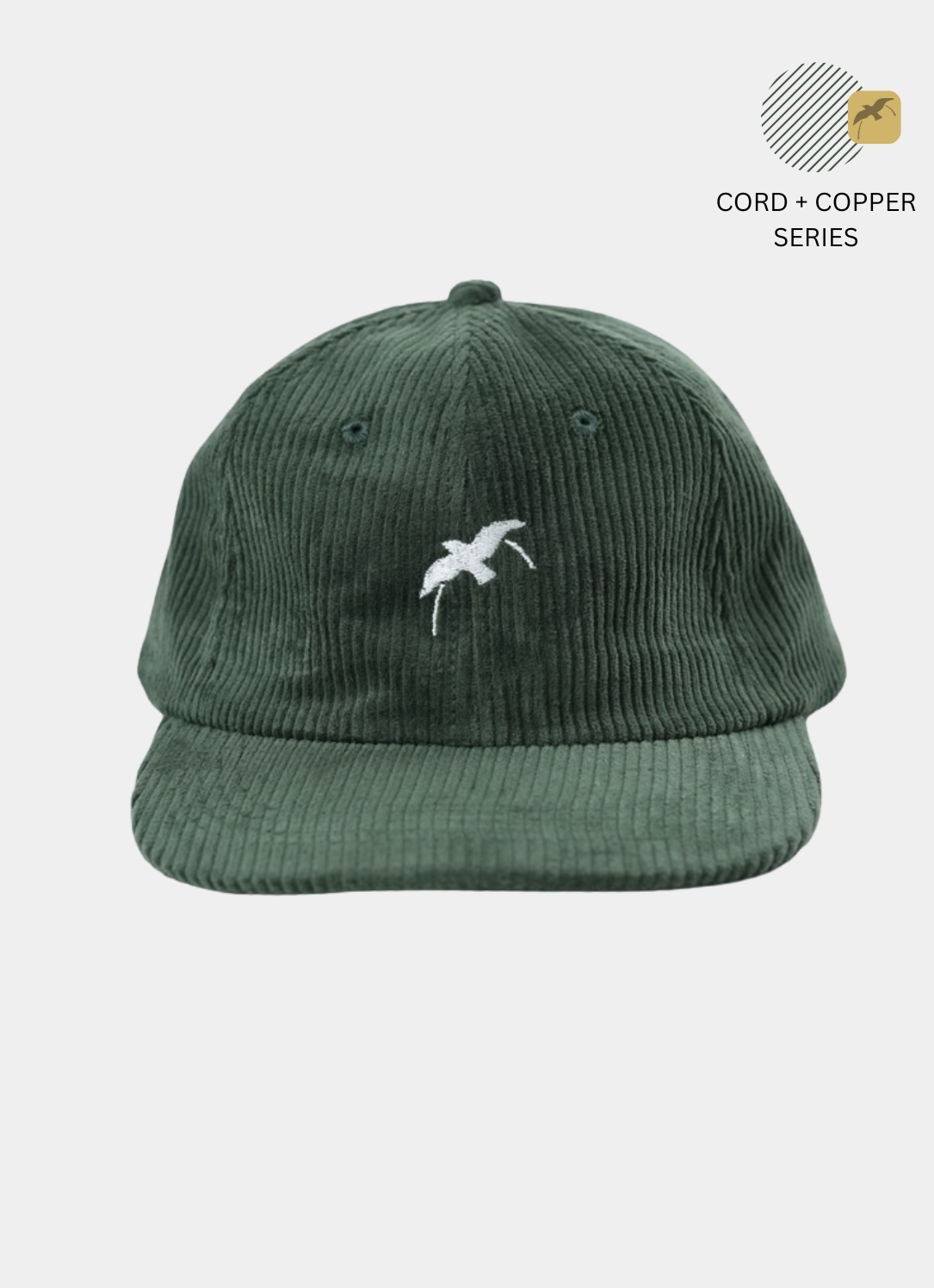 Signature Moss Green 6 Panel – BIRD & HILL.