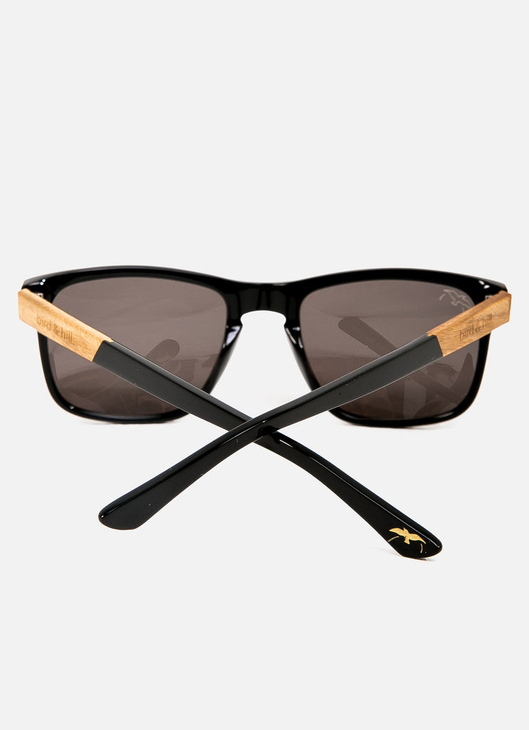 gloss black sunglasses sustainable